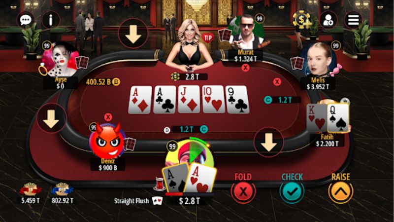 Chiến thuật quan trọng trong poker là khả năng đọc vị đối thủ