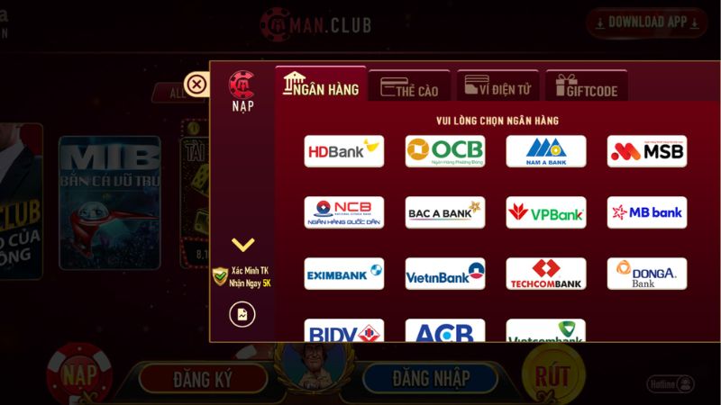 Lựa chọn phương thức nạp tiền phù hợp với nhu cầu và thói quen của bạn