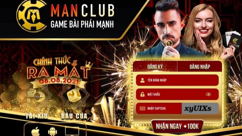Manclub một trong những nhà cái cá cược trực tuyến uy tín nổi bật tại thị trường Việt Nam.